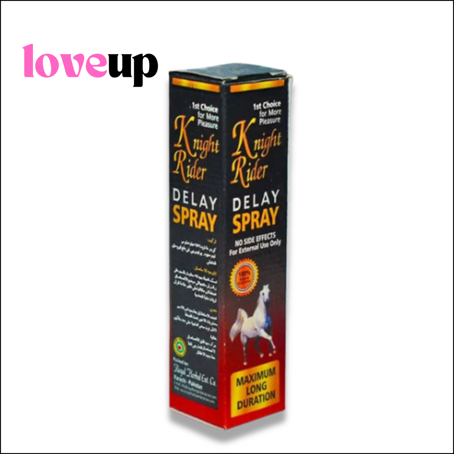 Knight Rider Delay Timing Spray Private Packaging