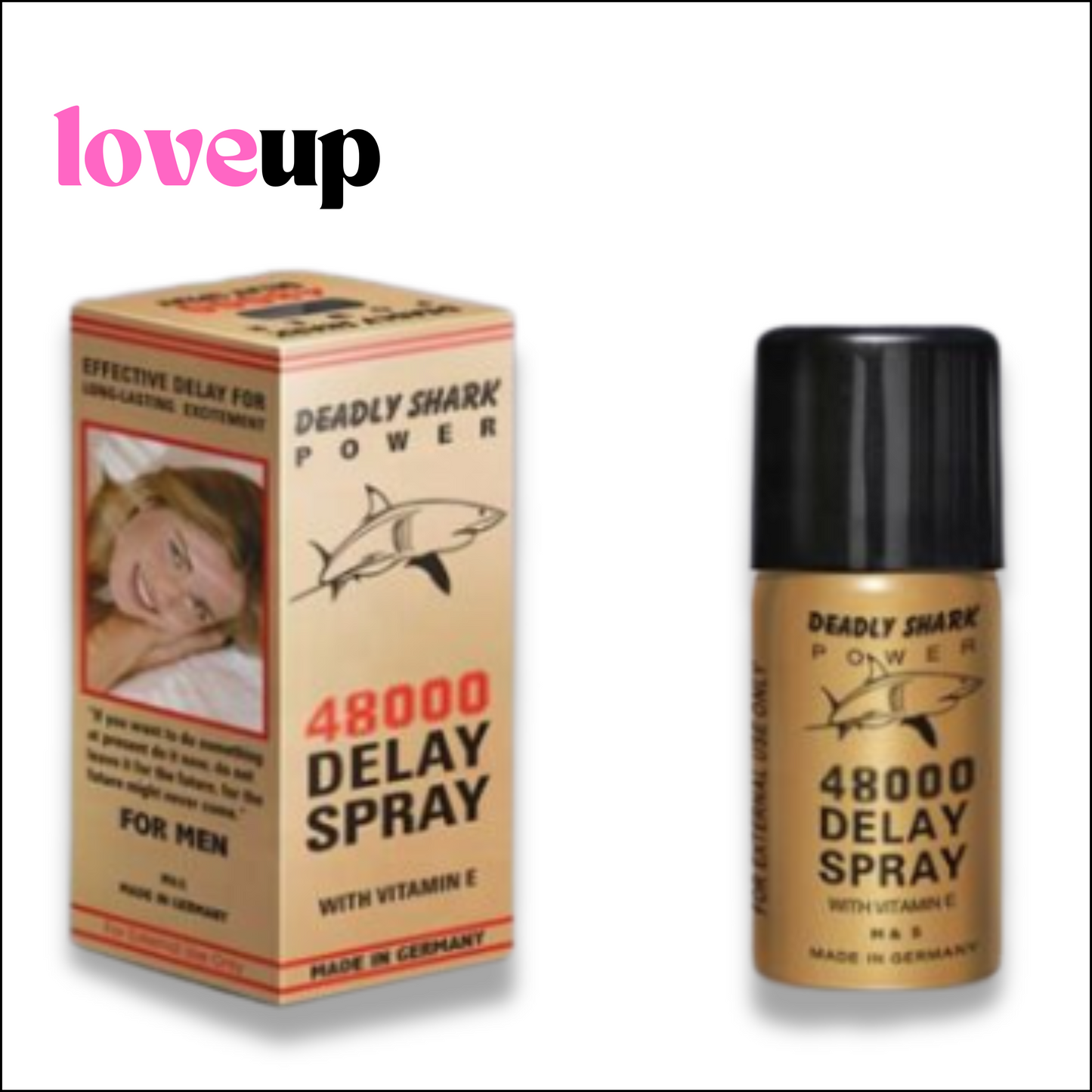 Deadly Shark Power 48000 Delay Timing Spray