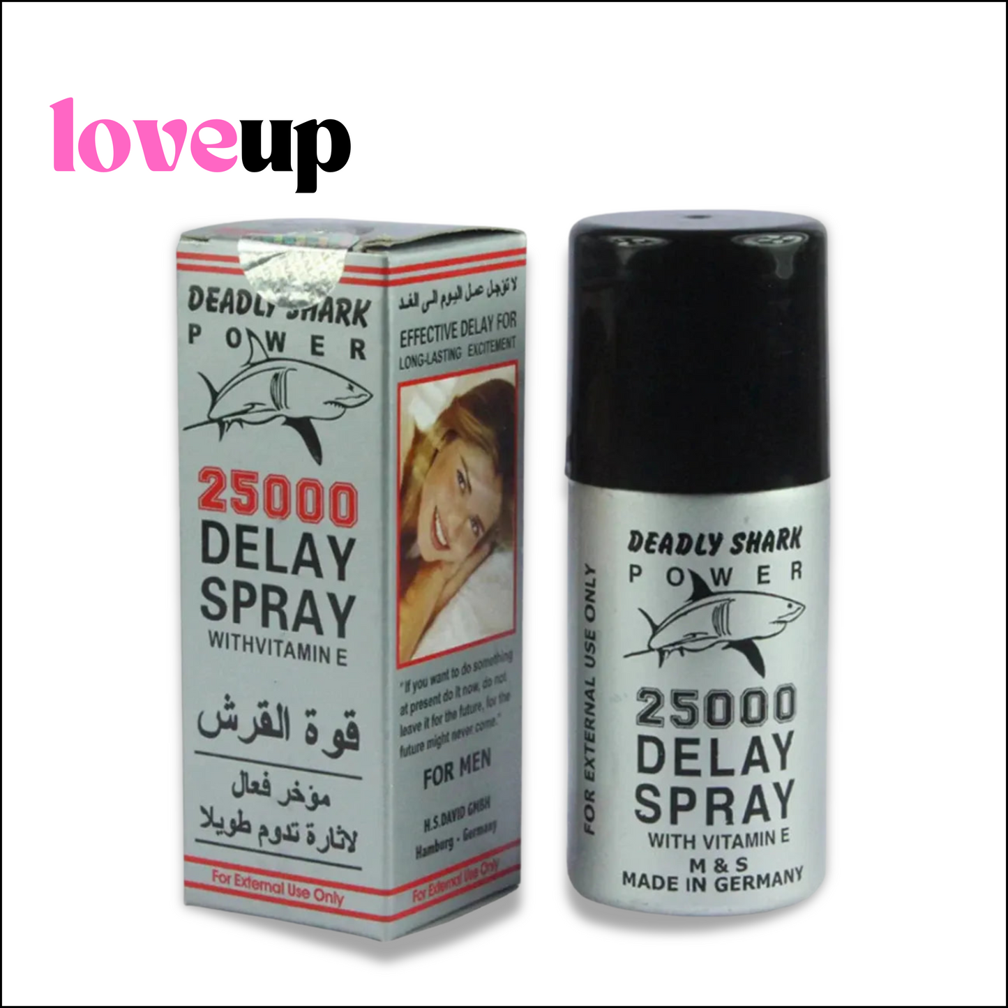 Deadly Shark Power 25000 Delay Timing Spray