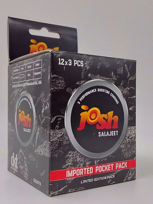 Josh Salajeet Condoms Box (36 Condoms) Best Price in Pakistan