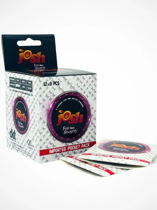 Josh Fair & Roughly Condoms - 36 Condom Pack